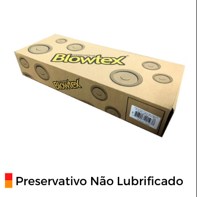 Preservativo Não Lubrificado C/144UN - Blowtex